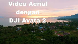 Drone tipe FPV menggunakan settingan EIS HorizonSteady untuk dapat Video Cinematic Aerial #Djiavata2