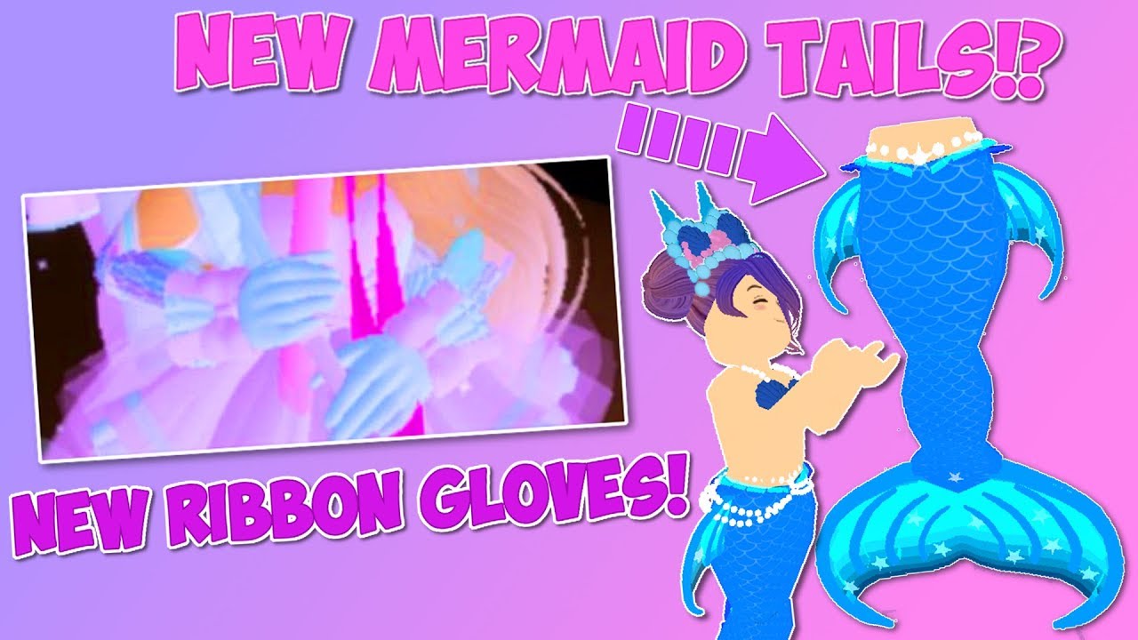 New Mermaid Tails Dear Dollie Gloves Roblox Royale High