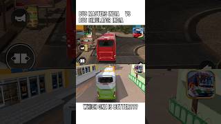 Bus Masters India VS Bus Simulator India