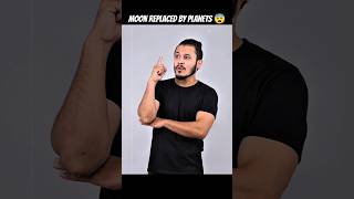 What If The Moon Was Replaced By Other Planets? 😨 #shorts #facts #amazingfacts