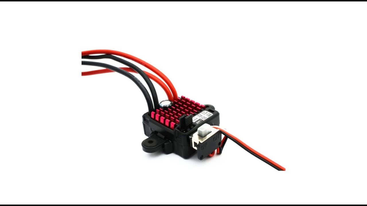 Horizon Hobby 60 amp Brushed ESC (3s capable) YouTube