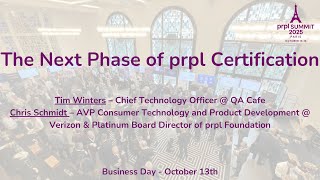 prpl Summit 2025: The Next Phase of prpl Certification Net Worth