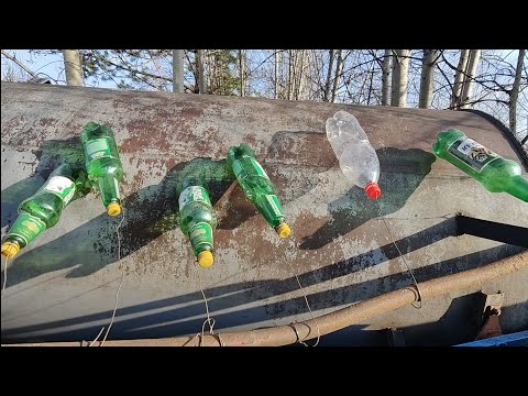Способ хранения воды в ёмкостях на даче лютой зимой