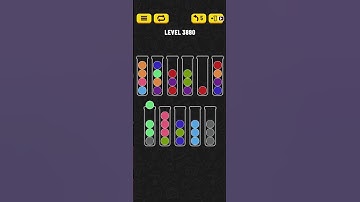 Ball Sort Puzzle Level 3880