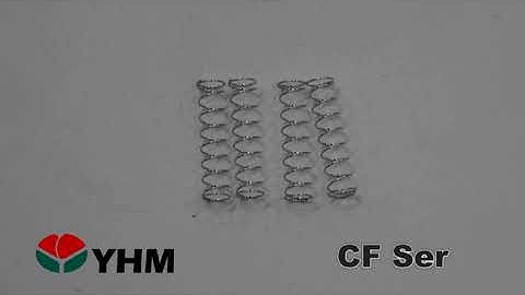 Compression spring W.D 0.15mm｜CNC Compression Spring Machine CF-310｜YHM