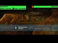Walking With Dinosaurs 3D 2013 Bulldust Vs Gorgon With Healthbars