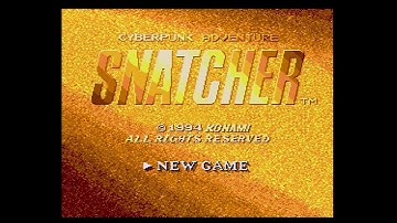 Snatcher Intro - Sega CD