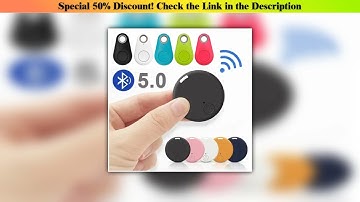 Unboxing Mini GPS Locator AntiLost Alarm Wallet Keychain Smart Tag Bluetooth-Compatible Tracer Keyc