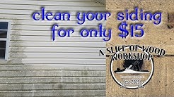 Easy and Cheapest Way to Clean Your Siding