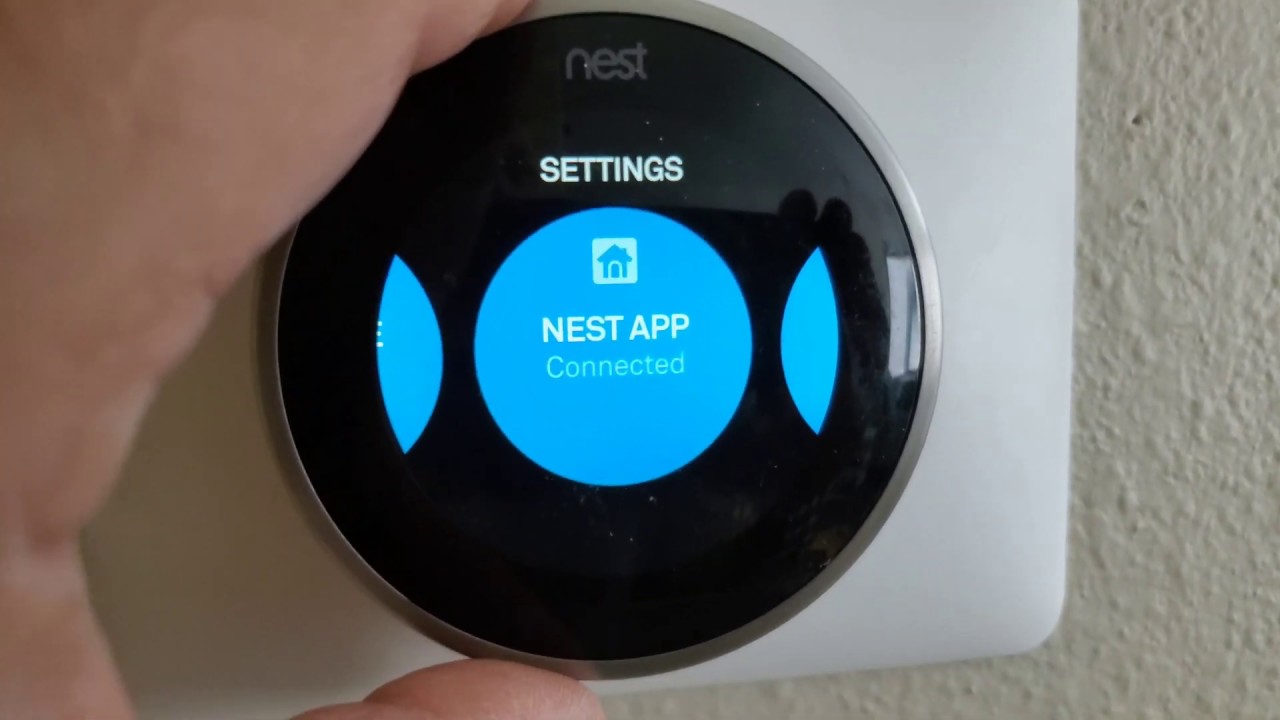 NEST Thermostat Reset | Low Battery | Lost Connection - YouTube