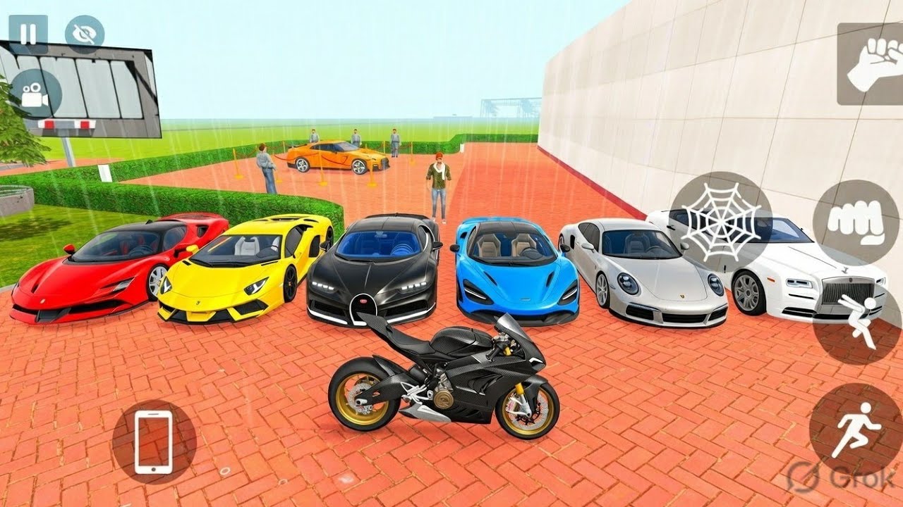 Indian Theft Auto Simulator🇮🇳Indian Showroom Purchase modified Lexriy 🇮🇳New Car And Bike