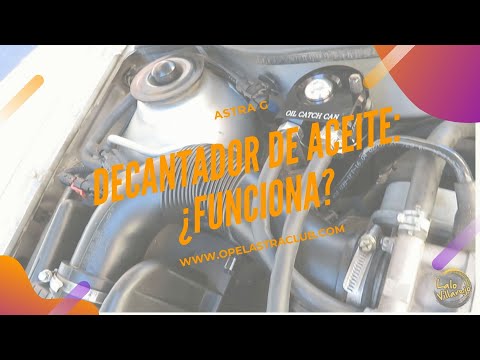 Decantador en el coche o separador de aceite y válvula PCV, ¿qué son y cómo  funcionan? - .·:·. AMAXOFILIA