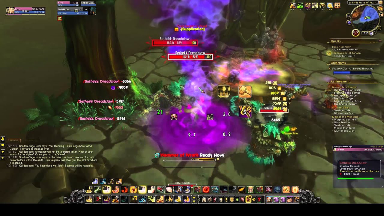 Dark Ascension WoW Garrison Campaign Horde YouTube