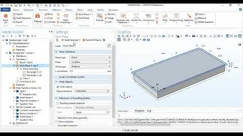 COMSOL Multiphysics - Thermoelectric Cooler model