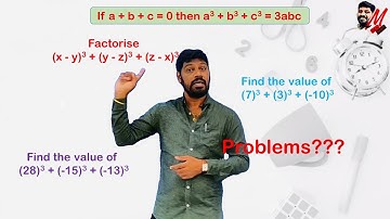 IX Class Polynomials - (AP/TS State/ CBSE) - Problems on Conditional Identity LM- 222