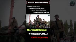From Dreams to Duty : National Defence Academy - Cradle of Military Leadership #ndamotivation #nda