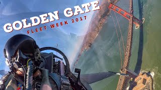 Golden Gate Fly By During San Francisco Fleet Week Airshow 2017