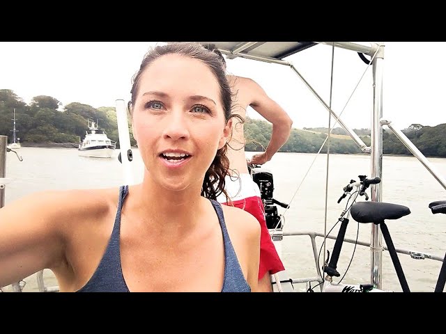 50 Knot Winds, 18 Ft Tides & NO ROOM – Let the S#*T SHOW Begin!! (MJ Sailing – Ep 164)