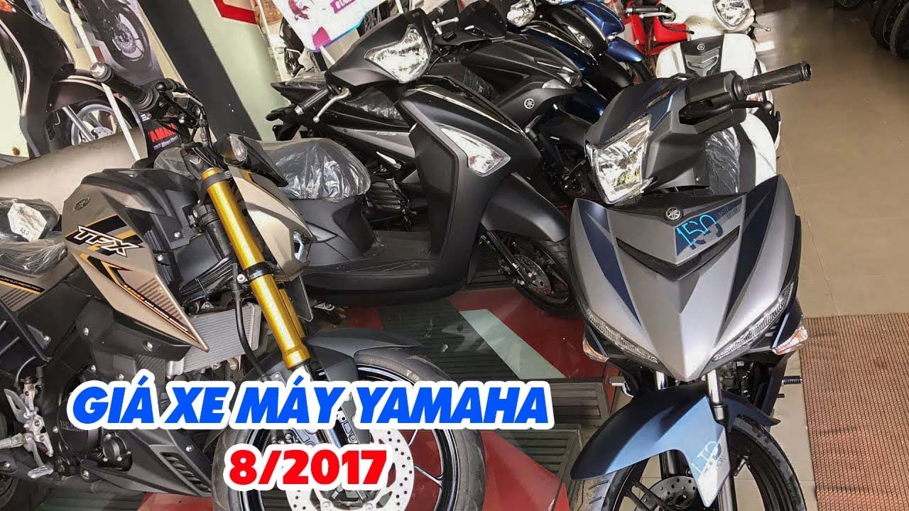 Giá xe máy Yamaha tuần từ 131932017 tăng nhẹ