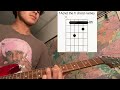 steve lacy - bad habit (guitar chords) Mp3 Song