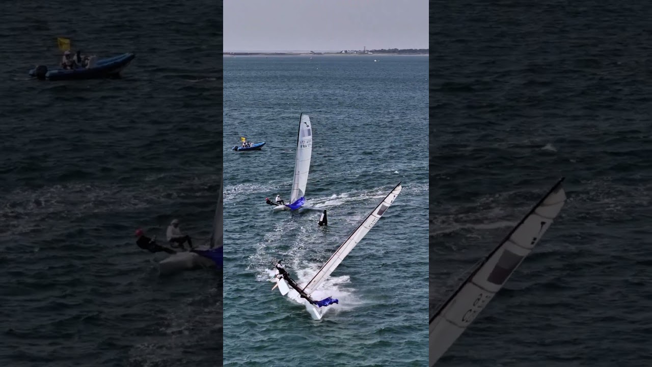 Pure Action | Tornado World Championship!  #Shorts #Sailing #Catamaran #TornadoClass #ExtremeSailing