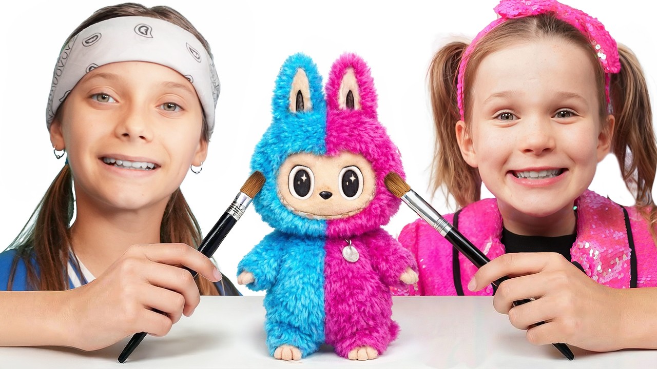 🏠✨ Строим домик для куклы Labubu — Мини преображение