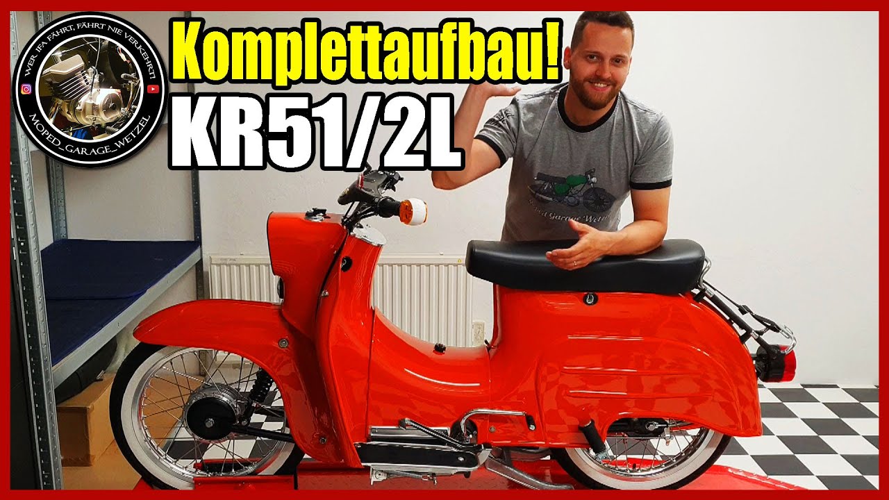 Simson Schwalbe Restauration | KR51/2L Komplettaufbau Tutorial | Teil 5