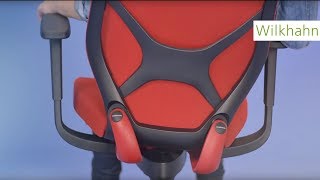 IN  ergonomic office chair  how to use