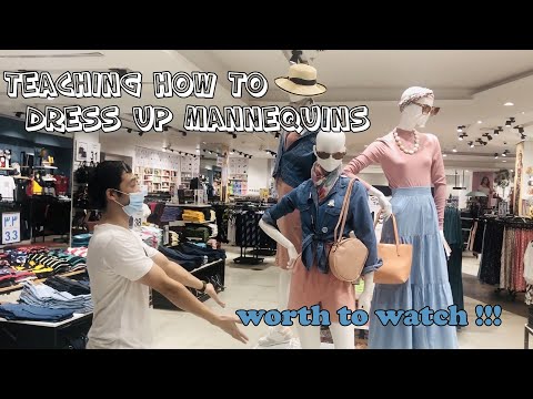 Video: Hvordan Man Klæder En Mannequin