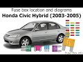 2003 Honda Civic Hybrid Engine Diagram