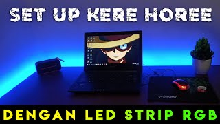 Video Kali ini berisikan cara sambung Led strip 1 paket 5M kita sambung menjadi 10M dengan hanya mem. 