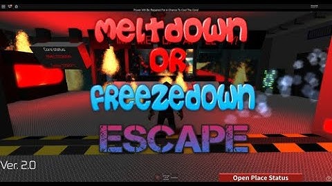 Roblox Meltdown Or Freezedown Computer Core Lab Remake