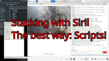 Astrophotography - Stacking using Siril Script