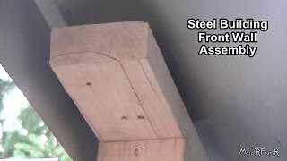 Steel Building Assembly 11/15 - Front Wall Attaching Studs to Steel
This video is intended for entertainment. This is NOT a tutorial.
SKIL Variable Speed Reciprocating Saw - https://amzn.to/2nRePYc
SKIL Variable Speed Jigsaw - https://amzn.to/2MnZH35
SKIL 7-1/4-Inch Circular Saw with Laser Guide - https://amzn.to/2MY0KD7
Part 10 - https://www.youtube.com/watch?v=tpNkziGmGh4
Part 9 - https://www.youtube.com/watch?v=1l9d9TAN57k
Part 8 - https://www.youtube.com/watch?v=r2mAcOhfhpA
Part 7 - https://www.youtube.com/watch?v=CWPblm-Vdbw
Part 6 - https://www.youtube.com/watch?v=S_e_d1S7S-Q
Part 5 - https://www.youtube.com/watch?v=WnYkt3n6YJs
Part 4 - https://www.youtube.com/watch?v=k73pKkT3OGI
Part 3 - https://www.youtube.com/watch?v=psd2ZKbz82s
Part 2 - https://www.youtube.com/watch?v=ZsQtx...
Part 1 - https://www.youtube.com/watch?v=krV9n...
Assembly Fail - https://www.youtube.com/watch?v=UG5q8... Steel Building Assembly 11/15 - Front Wall Attaching Studs to Steel
