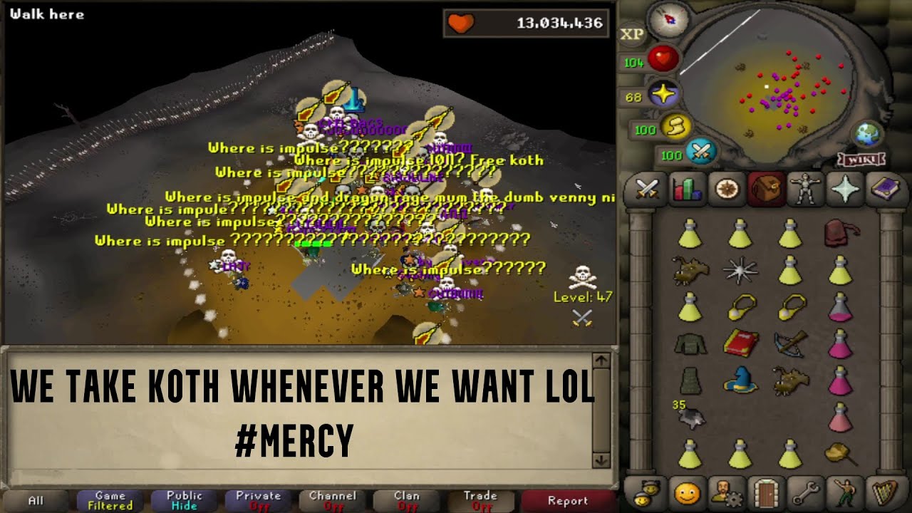 We Take Koth Whenever We Want 