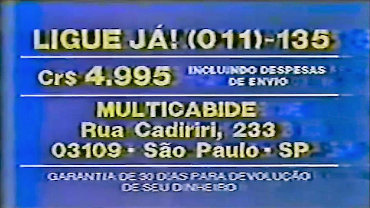 Grupo Imagem Teleshop: Multicabide - 1991 comercializadora