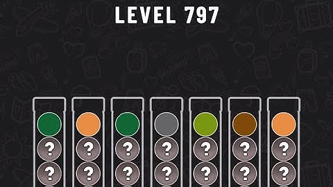 Ball Sort Puzzle Level 797 #ballsortpuzzle #ballsortpuzzlegameplay #puzzlegame #mobilegames