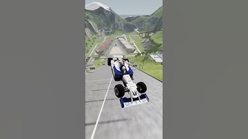 BMW F1 Car Jump Vs Gravity Part 1  #bmw  #F1 #beamngdrive  #beamngcrashes  #gravity  #gravityfalls