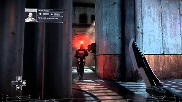 Killzone: Shadow Fall - Chap 2 The Shadow: Drop Down Tactical Melee (R3) Knife Throw Tutorial