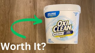 Review - OxiClean White Revive Laundry Whitener and Stain Remover Powder, 5 lb