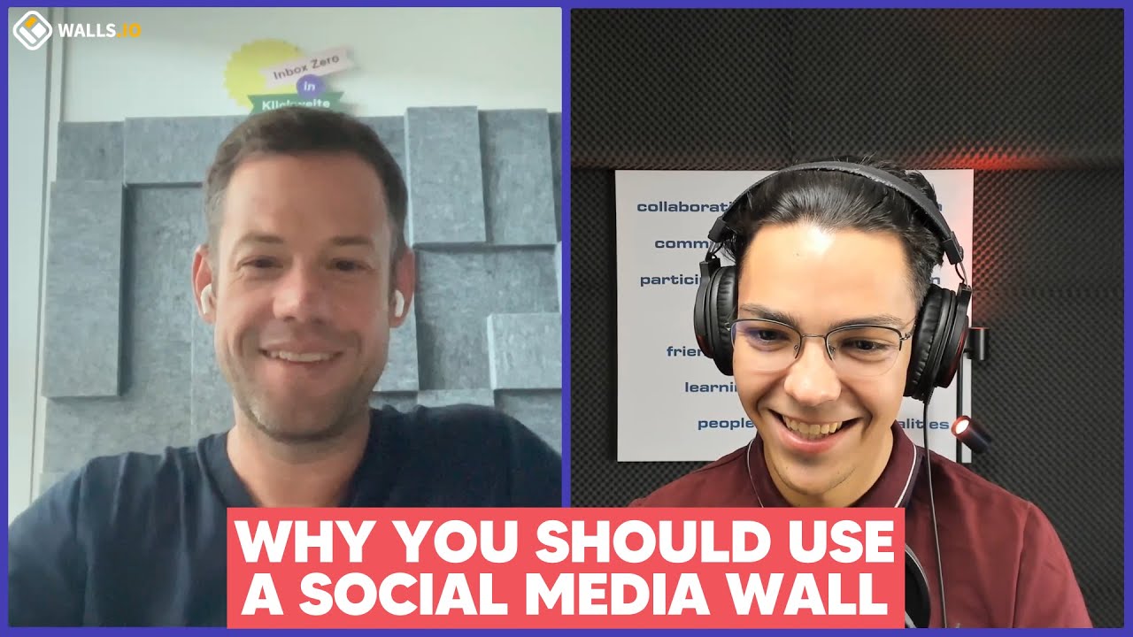 Unleash the power of social walls for your brand | Michael Kamleitner - Walls.io