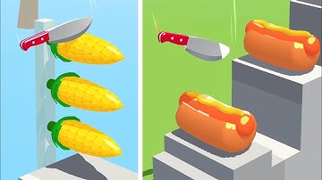 Slice It All Game! Satisfying and Relaxing ASMR Slicing Video NEW UPDATE