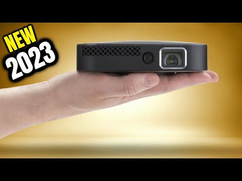 Vidéoprojecteur WiFi Bluetooth, Mini Projecteur Portable avec