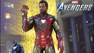 Iron Man Endgame Infinity Stones Suit - Marvel's Avengers Gameplay #24