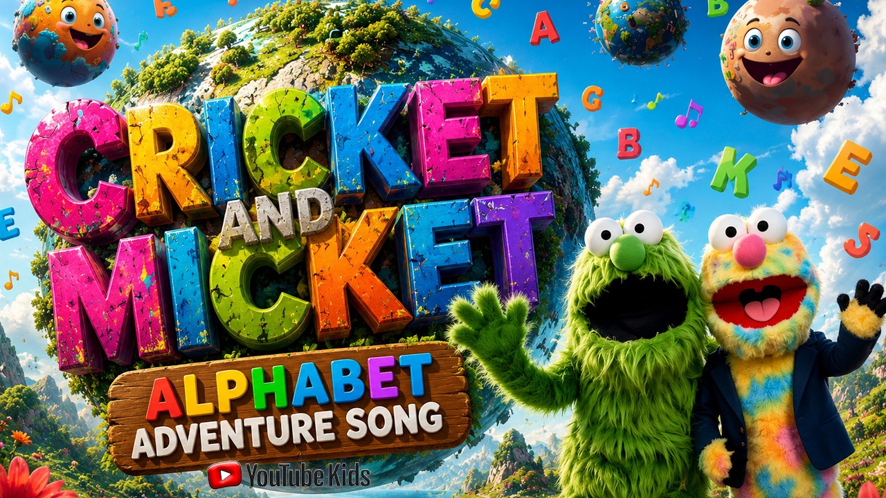 Alphabet Adventure Song | Learn ABCs with Cricket & Micket!