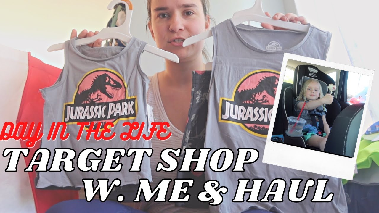 TARGET HAUL & SHOP W. ME | TODDLER & BABY SUMMER CLOTHES | Day In The Life | Heather Poulin