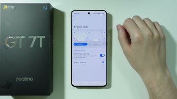 Realme GT 7T: toetsenbordindeling wijzigen