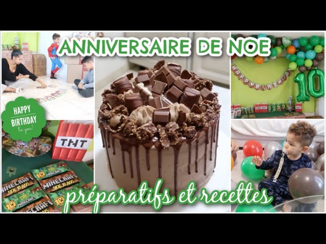 Organiser un anniversaire thème Minecraft avec CitizenKid : déco, gâteau,  jeux d'ambiance, activités créatives