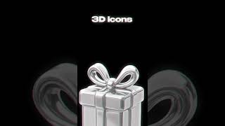 3D ОБЪЕКТЫ ДЛЯ ТВОЕГО ДИЗАЙНА #3dдизайн #figma #liquidglass #дизайн #design #effects #webdesigner