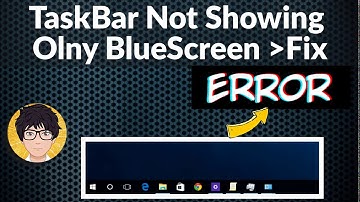 Taskbar and Desktop disappeared in Windows 10 | Fix 💻⚙️🐞
